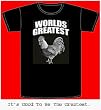 WORLD'S GREATEST COCK T-SHIRT! FUNNY DIRTY T-SHIRT
