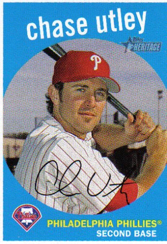 Buy 2008 Topps Heritage 300 Chase Utley Phillies ( Baseball Cards) by Baseball Cards