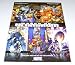 Search : 13 by 10" March on Ultimatum Marvel Comics Mini Promo Poster: Avengers/Spider-man/X-Men/Fantastic Four