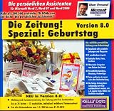 Die Zeitung. Spezial: Geburtstag. Version 8.0. CD- ROM für Windows 95/98/ NT 4.0 und MS Word 7