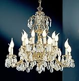 Classic Lighting 5518 OWB SGT Strass Golden Teak Barcelona 26