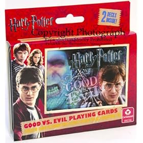  Harry Potter Good vs Evil Double Deck Playing Cards