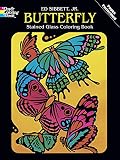 Dover Publications-Butterfly Stained Glass Coloring Bk