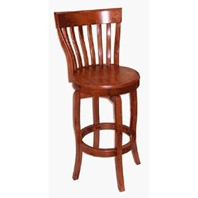 Milano 29" Swivel Stool - Mahogany by Boraam Ind.