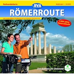 R�merroute: Xanten - Detmold. Radwanderf�hrer 1 : 50 000