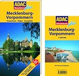 Produkt-Bild: ADAC Reisef&uuml;hrer plus Mecklenburg-Vorpommern: Mit extra Karte zum Herausnehmen: Ostseek&uuml;ste. R&uuml;gen. Seenplatte. Hotels, Restaurants, Str&auml;nde, Seen, Naturschutzgebiete, St&auml;dte, Schl&ouml;sser, Museen