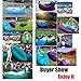 CoCoMall Inflatable Lounge Bag Hammock Air Sofa and Pool Float Ships Fast Lazy bag Ideal for Indoor or Outdoor Hangout or Lounger for Camping Picnics & Music Festivals