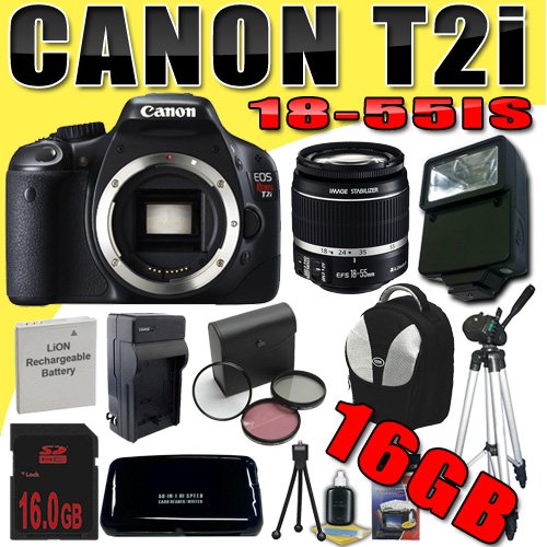 Canon EOS Rebel T2i 18 MP CMOS APS-C Digital 