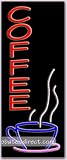 Coffee (vertical) Neon Sign