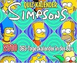 Produkt-Bild: The Simpsons Quiz-Kalender 2010. Tagesabrei&szlig;-Kalender