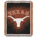 Northwest Texas Longhorns Triple Woven Throw 48x60