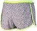 Nike Women's Dri-Fit Full Flex 2 In 1 Training Shorts-Wolf Grey/Volt-XS