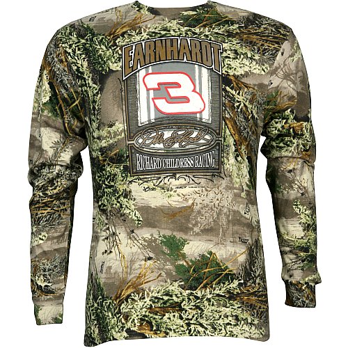 Buy Chase Authentics Dale Earnhardt Realtree Camo Long Sleeve T-Shirt by Chase Authentics