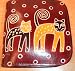 Hand Painted Leather Cat Photo Album/Storage Image