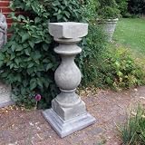 Stone Statue Plinth - Grand Baluster Column Pedestal