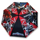 Power Rangers Boy's Collapsible Umbrella with 3D Handle