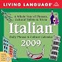 Living Language:  Italian 2009 Calendar -Daily Desk Block (Living Language Phrase and Culture Calendars)