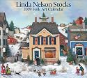 Linda Nelson Stocks Folk Art: 2009 Wall Calendar