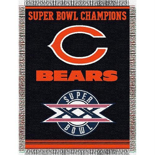Northwest Chicago Bears Super Bowl XX Commerative Throw