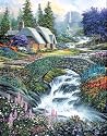 Cobblestone Spring Jigsaw Puzzle 1000pc