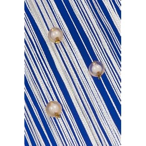 Spaghetti String Door Curtain in Cream
