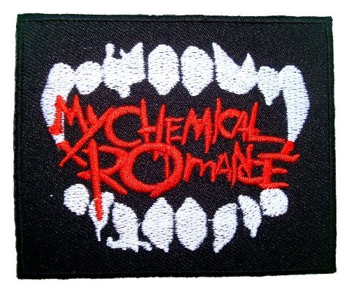 My Chemical Romance Music Band Logo t Shirt Patch Iron on Embroidered Sign Badge
