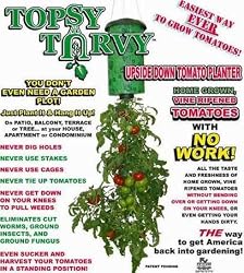 Felknor Ventures FV504C Topsy Turvy Upside-Down Hanging Tomato Planter