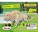 Puzzled Buffalo/Bison 3D Natural Wood Puzzle (54 Piece)