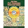 Full-Color Art Nouveau Patterns and Designs (Dover Electronic Clip Art)