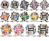 50 Four (4) Aces 11.5gm Poker Chips - Choose!
