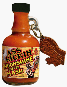 Ass Kickin Moonshine Pepper Mash by Habanero Sauces