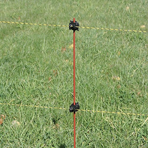 Zareba Steel Rebar Post for Fence (25 Pack), 48" Hardware Home Fencing