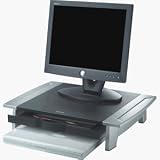 Fellowes Monitor Riser - Stand for monitor - black, silver