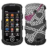 Skull Pirates Diamante Crystal Bling Protector Case for Samsung Solstice II ....