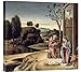 Global Gallery Budget GCS-276695-22-142 Giovanni Bellini Birth of Jesus from The Pala Pesaro Gallery Wrap Giclee on Canvas Wall Art Print