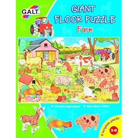 Galt Giant Floor Puzzle Farm