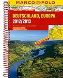 MARCO POLO Deutschland, Europa 2012/2013 - 1 : 300 000 Reiseatlas - 