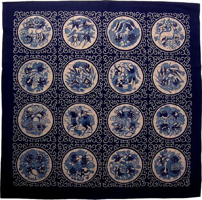ふろしきや 風呂敷 伊曽保文（100cm）