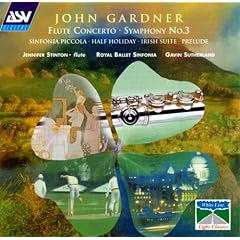 Gardner - Flute Concerto, Op.220; Symphony No.3, Op.189 etc