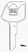 10 each: Hy-Ko Replacement Key Blank (11010B79) Image