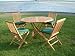 Outdoor Living : HUMBER TEAK 9 PIECE GRADE A TEAK OUTDOOR DINING SET