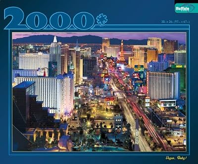 Las Vegas At Night - 2000 Pieces