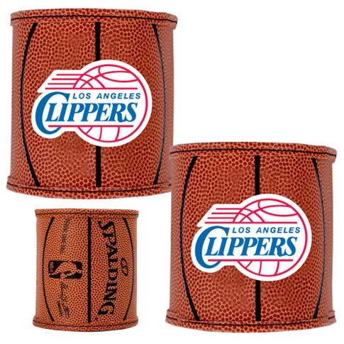 NBA Los Angeles Clippers Two Piece Basketball Can Holder Set
