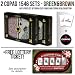 2 Sets of Copag 1546 G/B Poker Jumbo Playing Cards w/Free Lotto Ticket