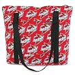 ISU Cyclones Tote Bag Iowa State University Cotton with WATERPROOF LINING UNDERSIDE Travel Bags, for Gym or Beach Best Cute Unique GIFT IDEA for Him Her Man Men DAD MOM Mother Woman Women Ladies