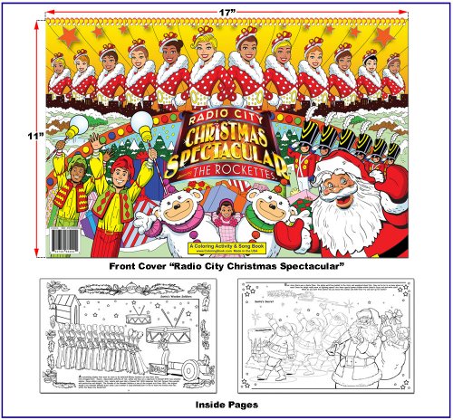 Radio City Christmas Spectacular Coloring Book (17x11)