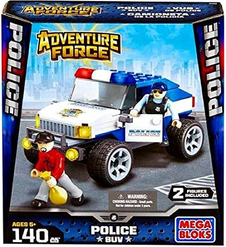 Mega Bloks Adventure Force Police SUV Set #94406