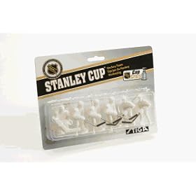 Stiga 7111-9090-40 NHL White Paint Your Own Team Table Rod Hockey Team Pack by 
