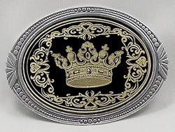 Diego Jones Golden Crown Custom Designed Buckle
