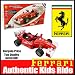 Ferrari Electric Car Kids F-1 Formula Ride On Raci